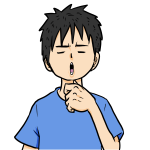 考える人